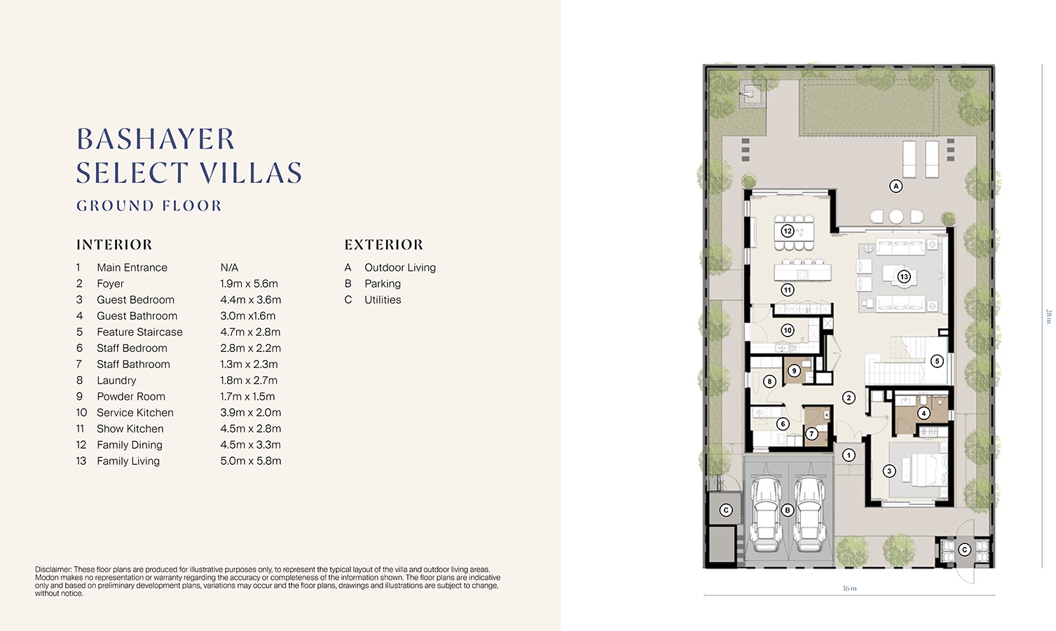 4 Bedroom Floor Plan
