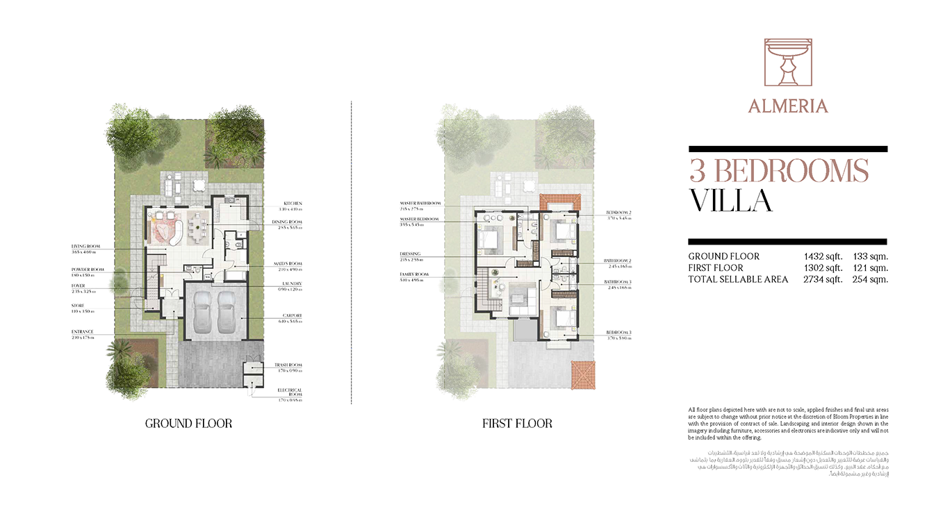 3 Bedroom Floor Plan