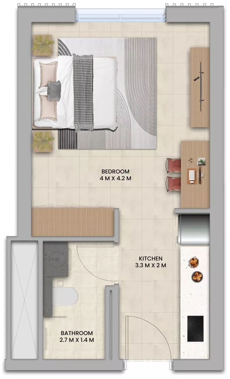 Studio Floor Plan