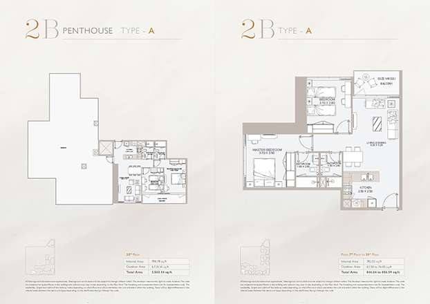 2 Bedroom Floor Plan